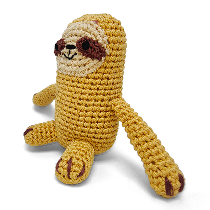 DOGO Sloth Crochet Dog Toy