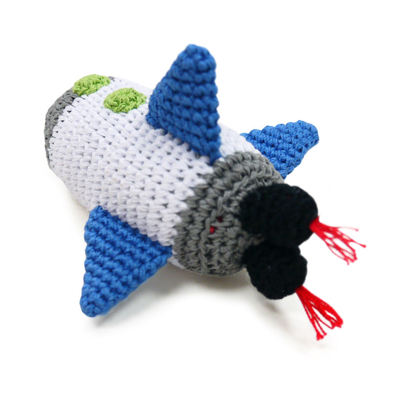 DOGO Space Ship Crochet Dog Toy