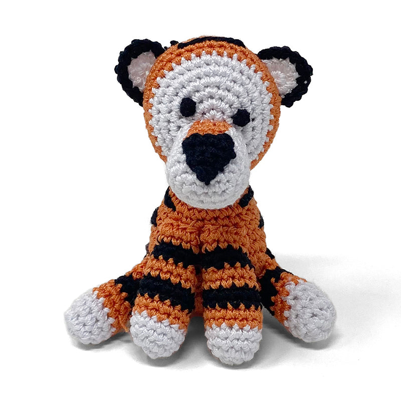 DOGO Tiger Crochet Dog Toy