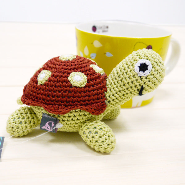 DOGO Turtle Crochet Dog Toy