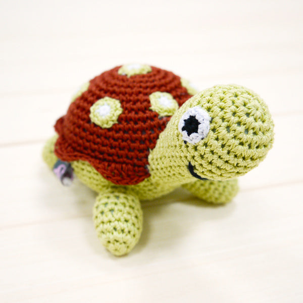 DOGO Turtle Crochet Dog Toy