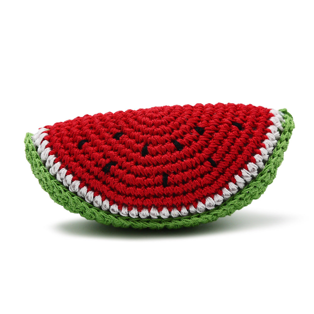 DOGO Watermelon Crochet Dog Toy