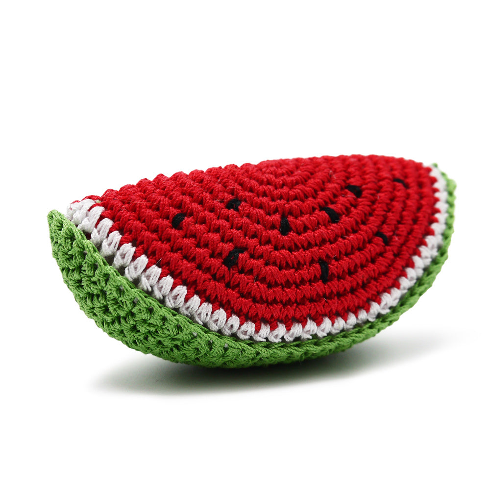 DOGO Watermelon Crochet Dog Toy