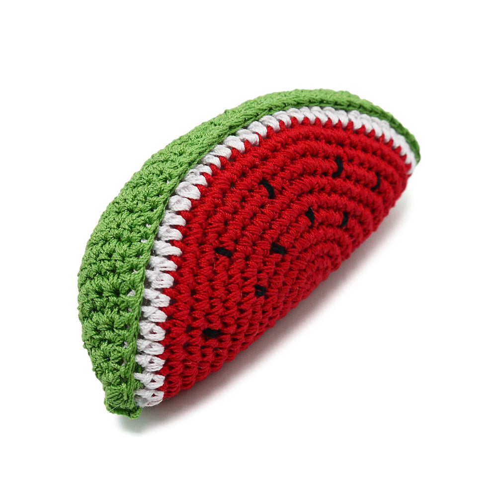 DOGO Watermelon Crochet Dog Toy