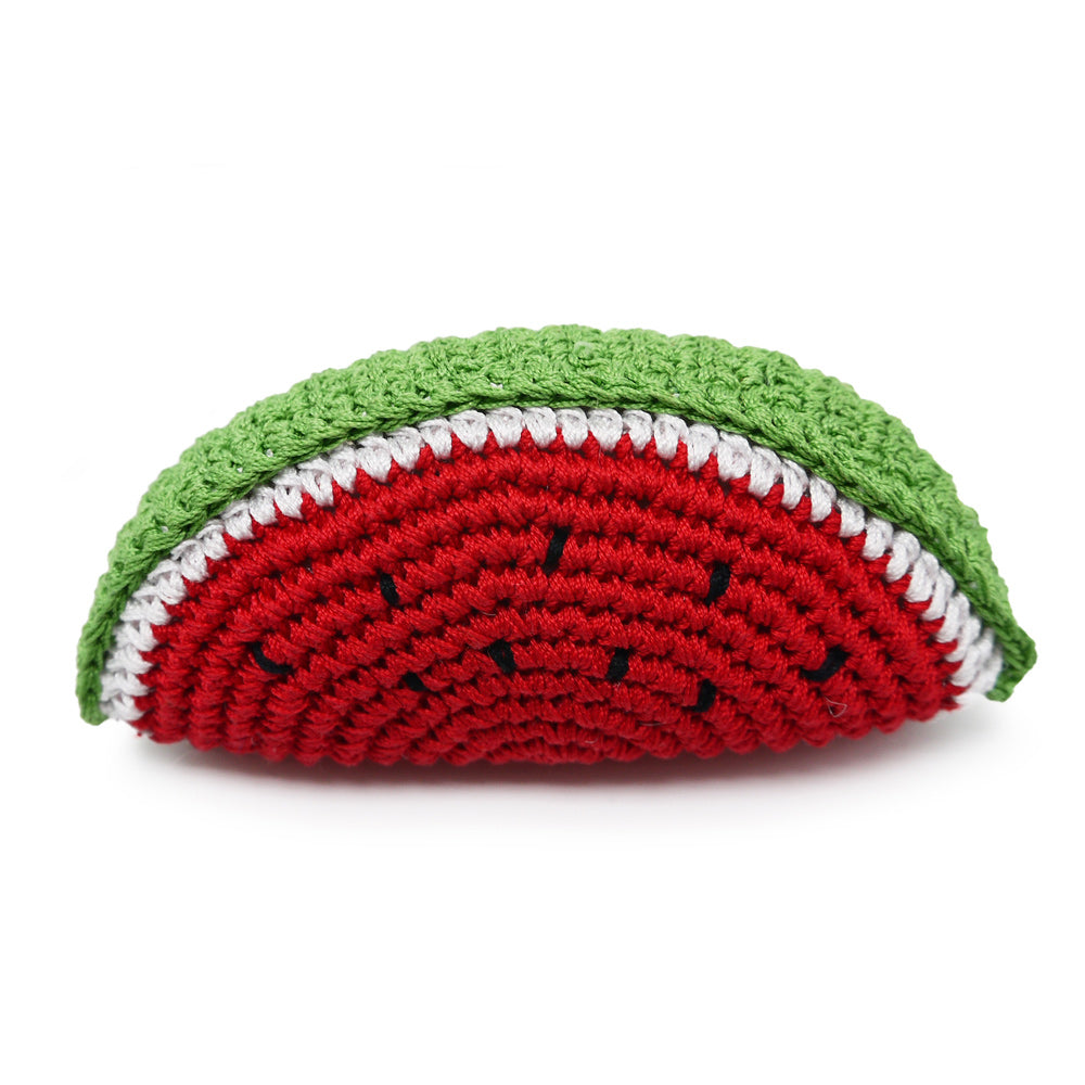 DOGO Watermelon Crochet Dog Toy