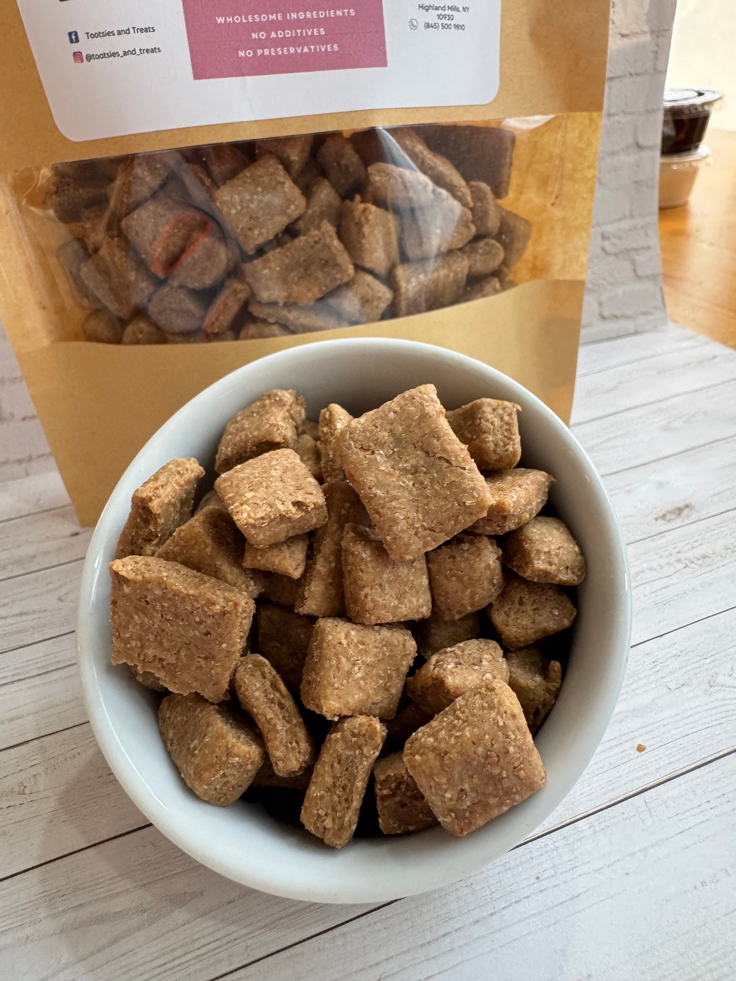 Tootsies & Treats Peanut Butter Training Bites (6oz) - HT Animal Supply