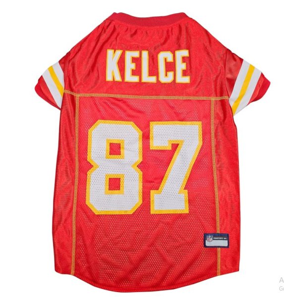 Travis Kelce Chiefs NFL Pet Jersey
