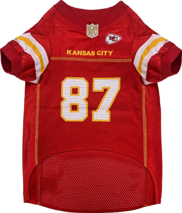 Travis Kelce Kansas City Chiefs Pet Jersey