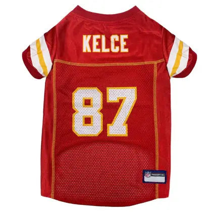 Travis Kelce Kansas City Chiefs Pet Jersey
