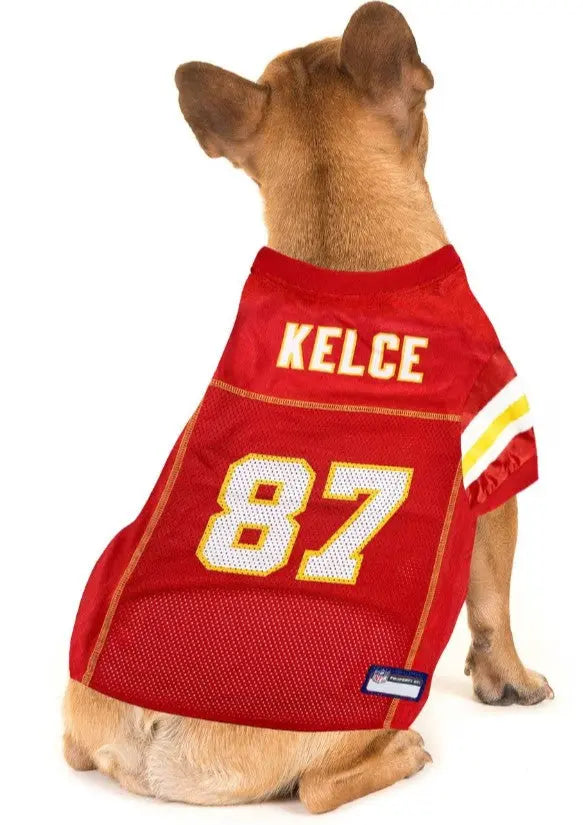 Travis Kelce Kansas City Chiefs Pet Jersey