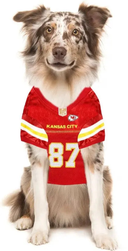 Travis Kelce Kansas City Chiefs Pet Jersey