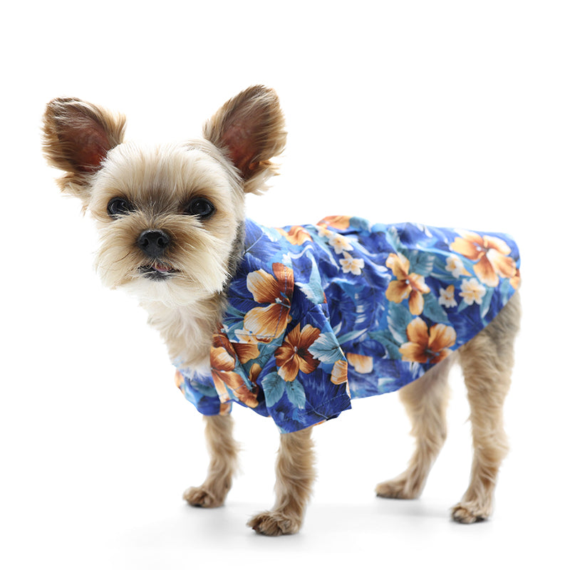 DOGO Tropical Floral Dog Shirt