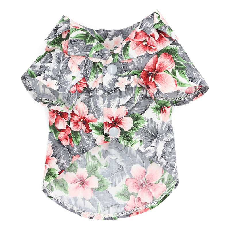 DOGO Tropical Floral Dog Shirt