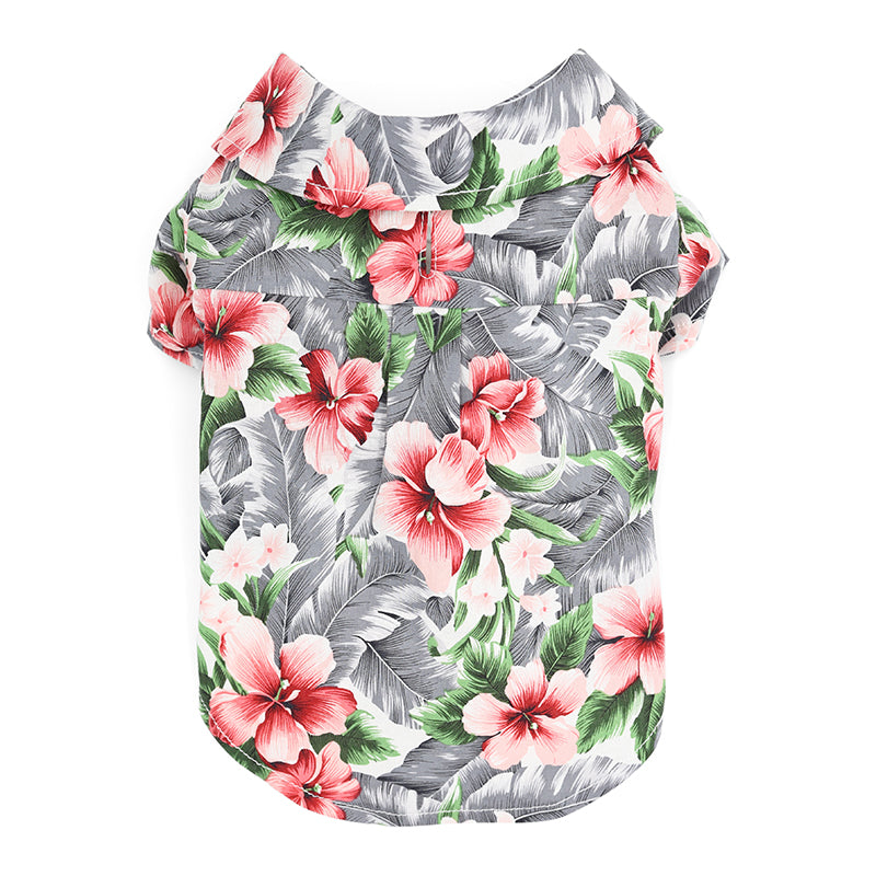 DOGO Tropical Floral Dog Shirt