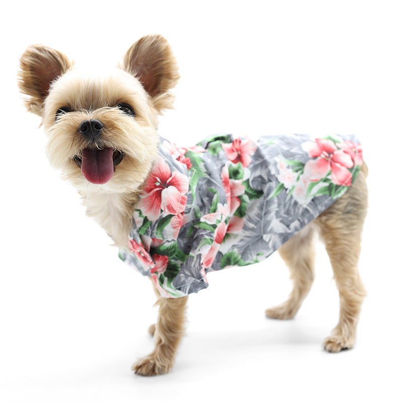 DOGO Tropical Floral Dog Shirt