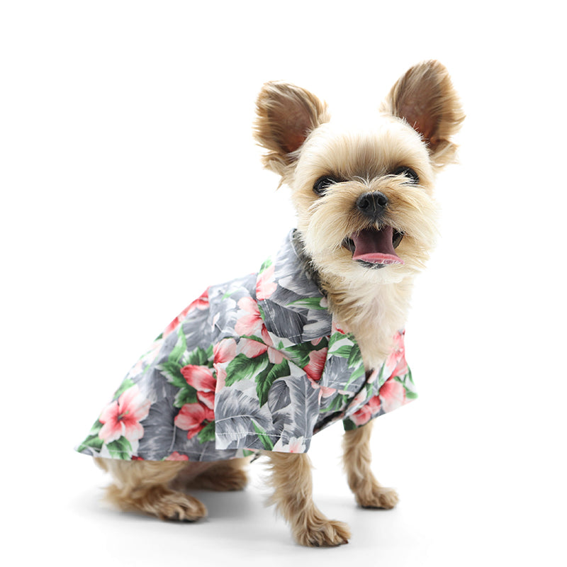 DOGO Tropical Floral Dog Shirt