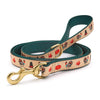 Up Country Turkey Trot Cast Brass Dog Leash