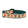 Up Country Turkey Trot Cast Brass Dog Collar