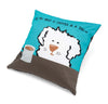 Up Country : All You Need Is Coffee and a Dog Throw Pillow
