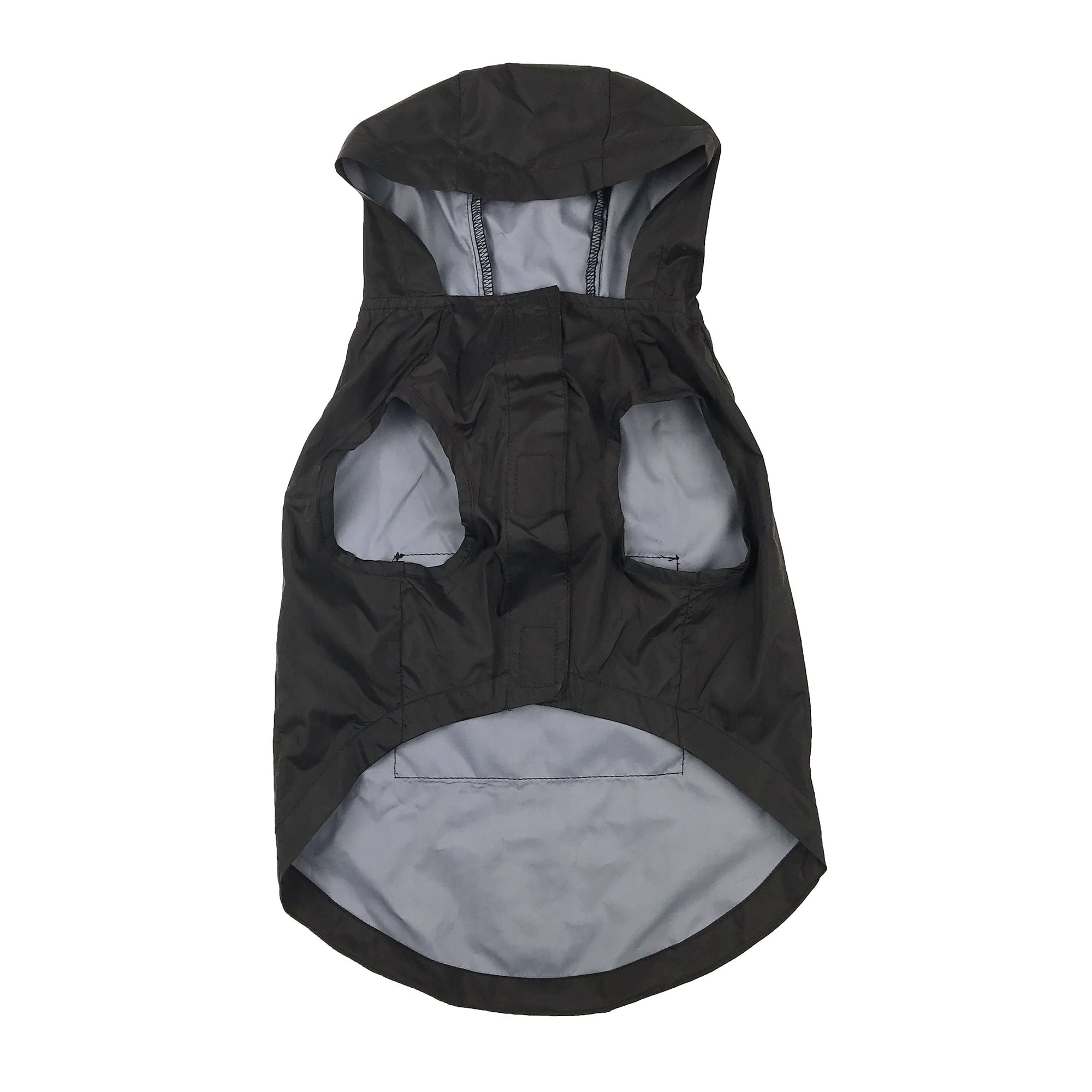 US Army Packable Dog Raincoat - Black premium pet product