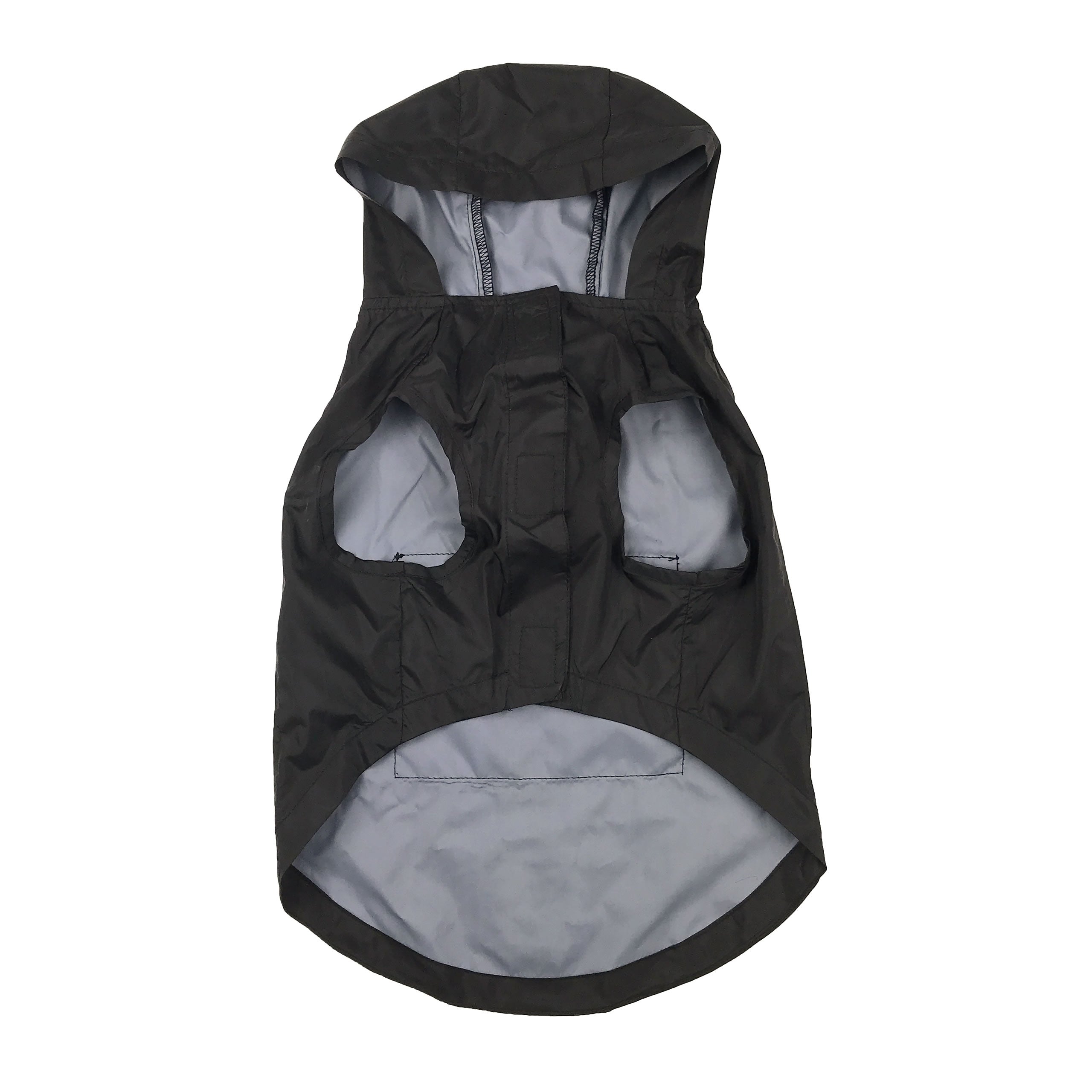 US Army Packable Dog Raincoat - Black premium pet product