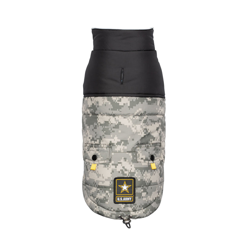 US Army Dog Jacket - Camo premium pet product