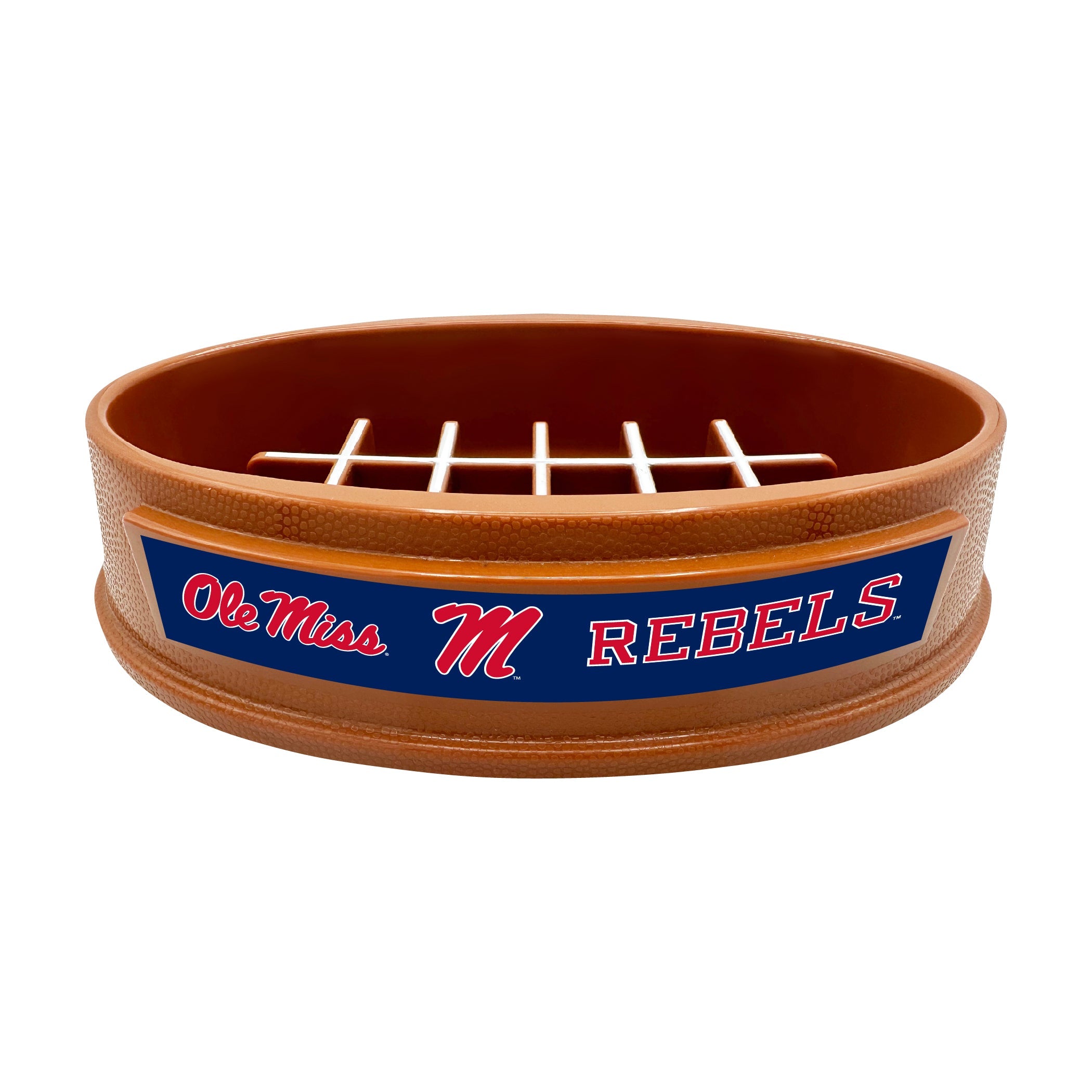Mississippi (Ole Miss) Football Slow Feeder Bowl