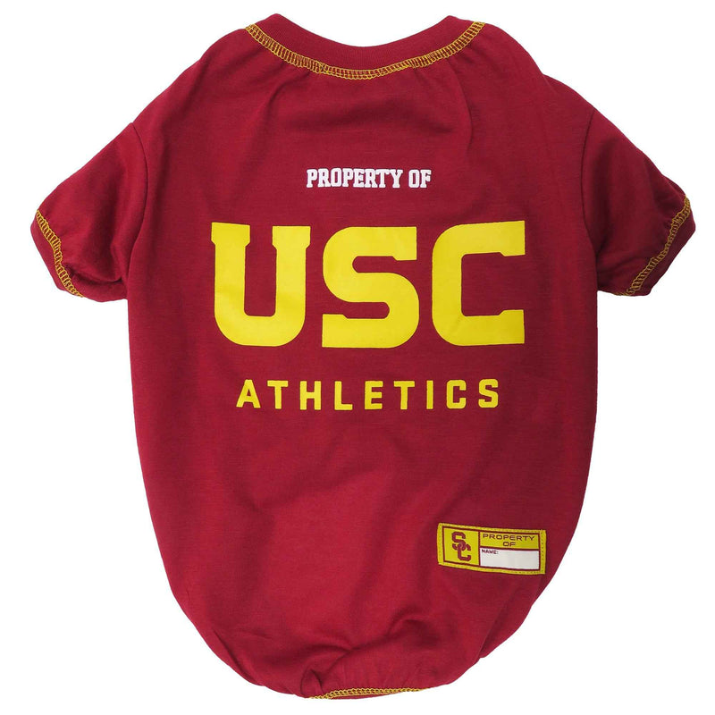 NCAA University of Southern California Trojans Dog T-Shirt