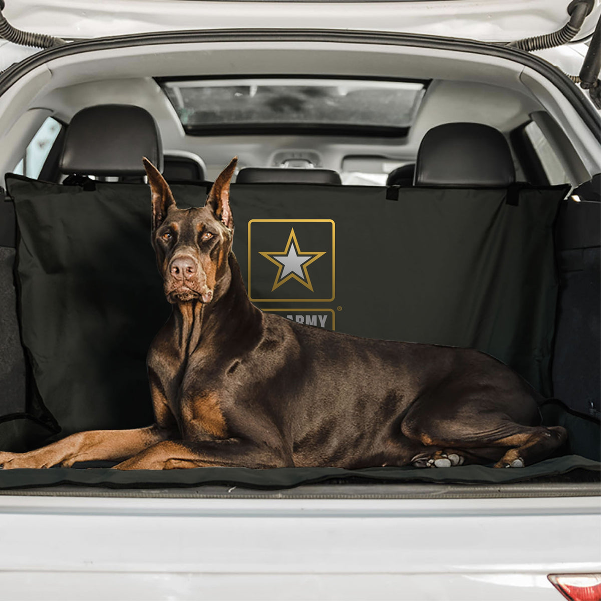 US Army Car or SUV Cargo Pet Cover - Dark Camo premium pet product