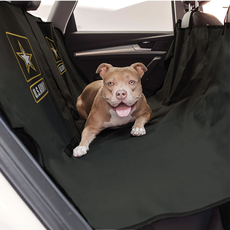 US Army Car Seat Pet Hammock Cover - Dark Camo premium pet product