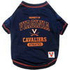 NCAA University of Virginia Cavaliers Dog T-Shirt