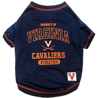 NCAA University of Virginia Cavaliers Dog T-Shirt