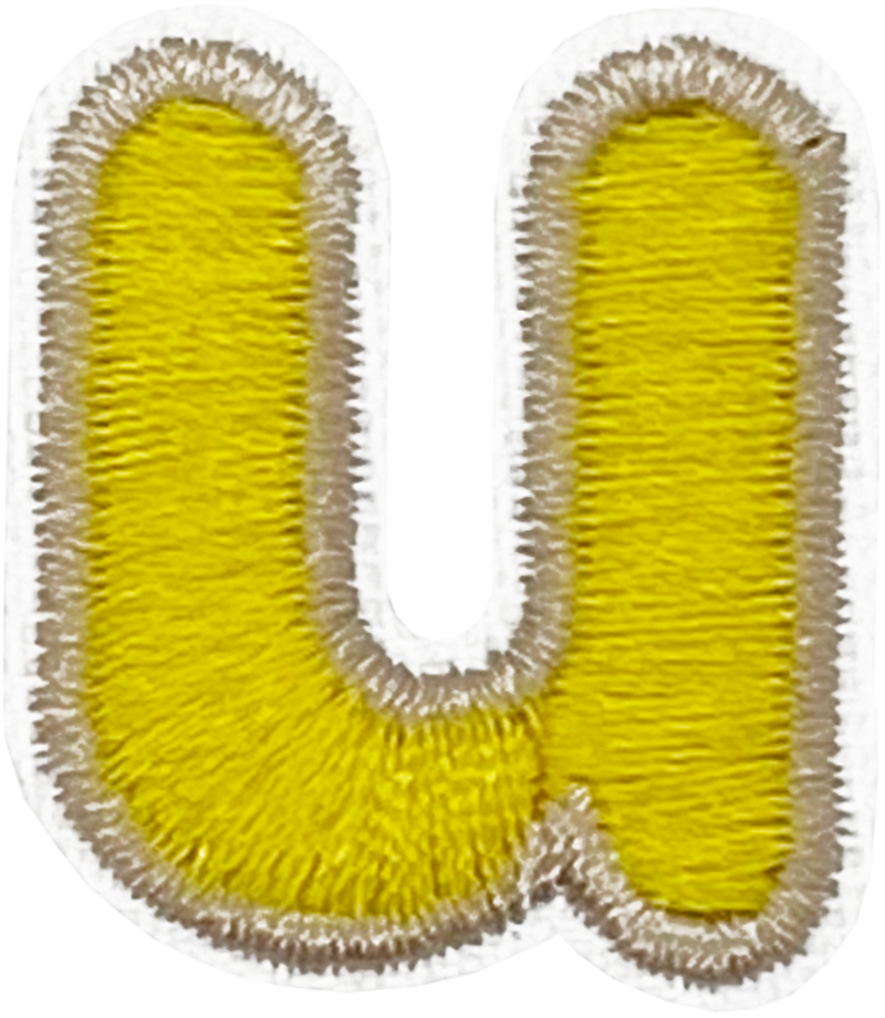 Multicolor U - Patch