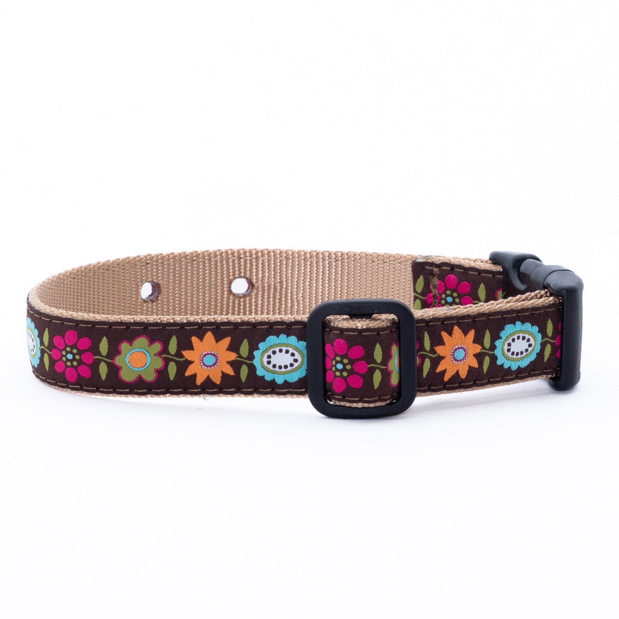 Bella Floral Underground Dog Collar By: Up Country