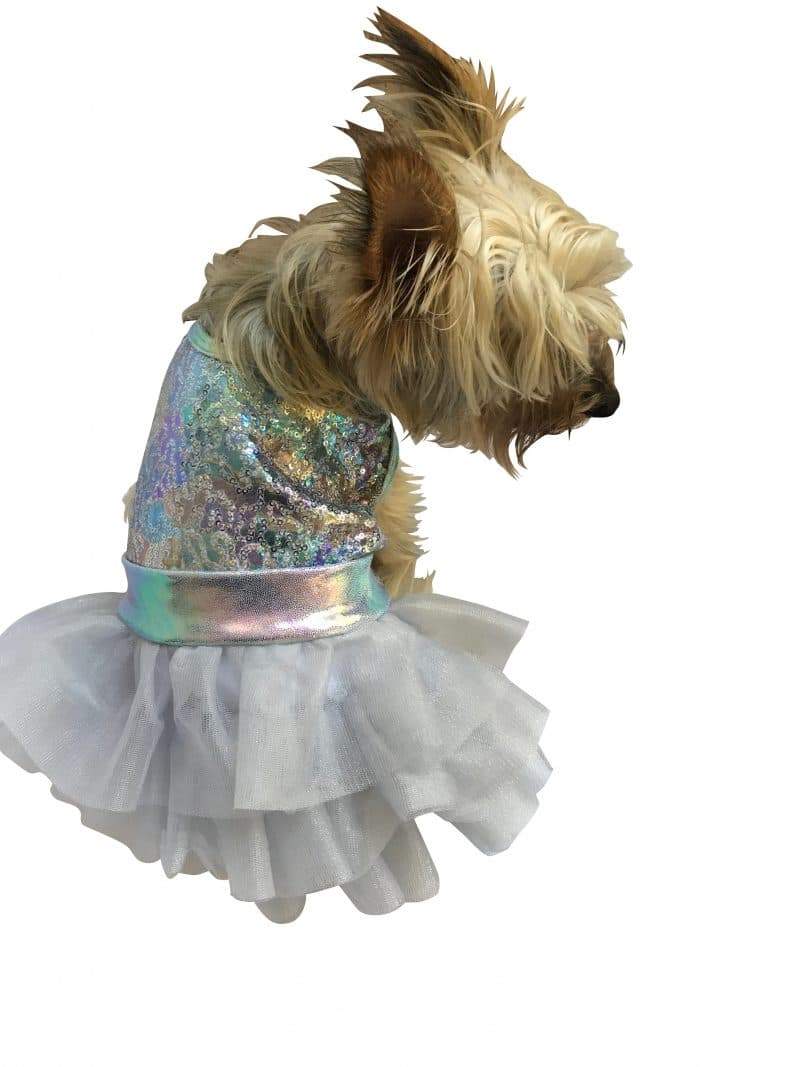 Unicorn Fufu Tutu Dog Dress