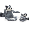 Reggie Raccoon Knottie Plush Dog Toy