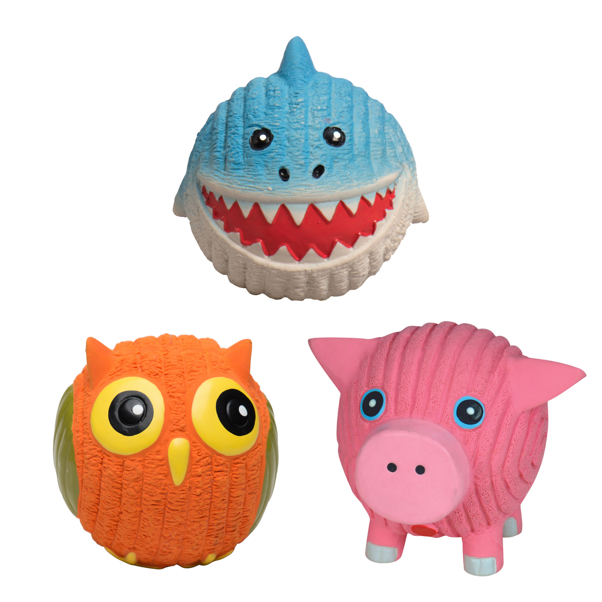 Best-selling Ruff-Tex Latex Balls, 3 Pack, Small