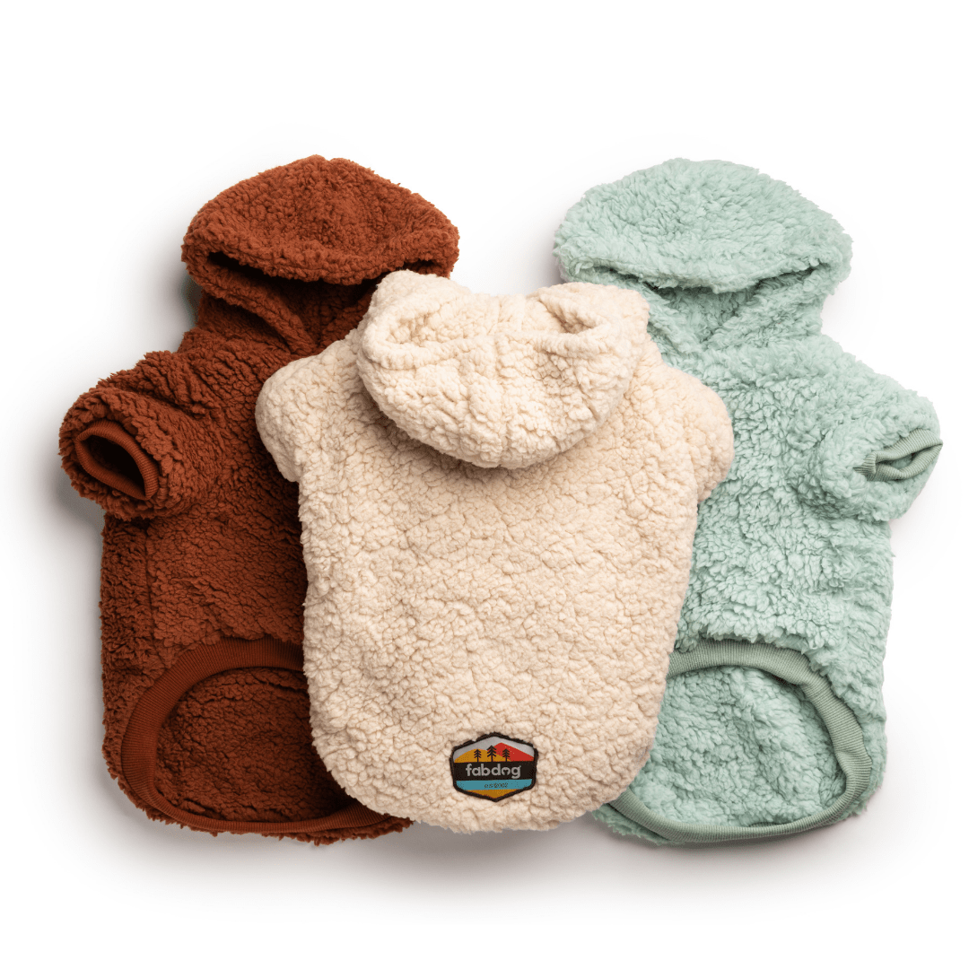 Cream Sherpa Hoodie 