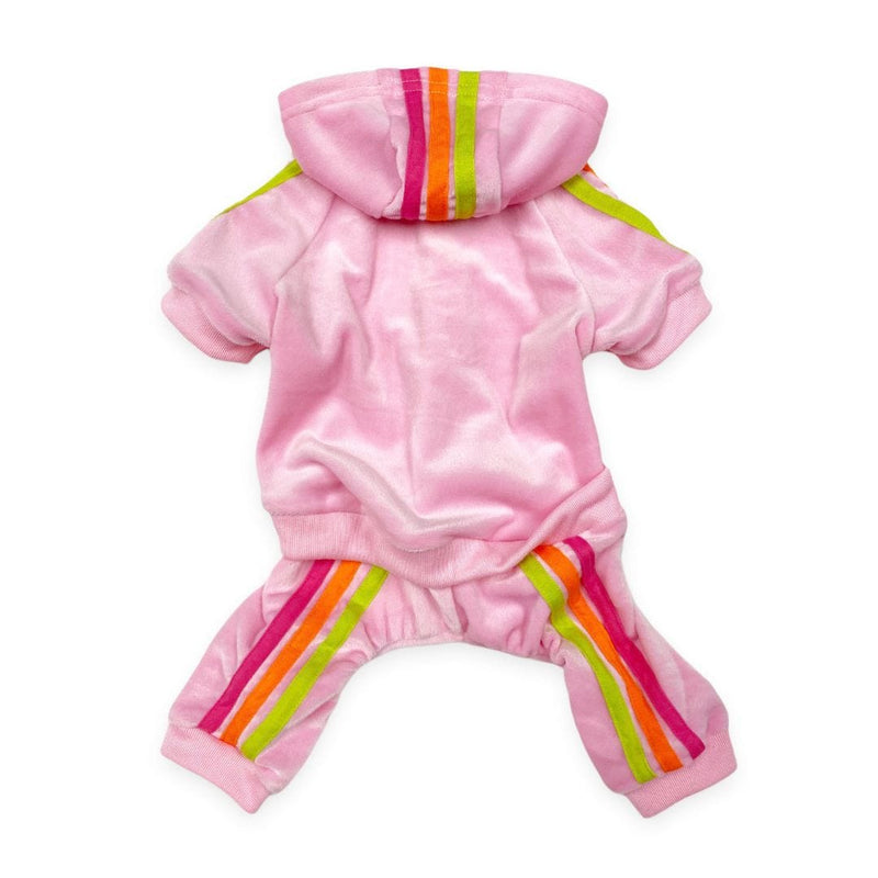 Pink Velour Jogger 