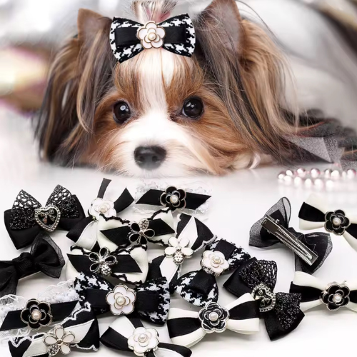 Maison Élégance - Haute Couture Pet Bow Collection