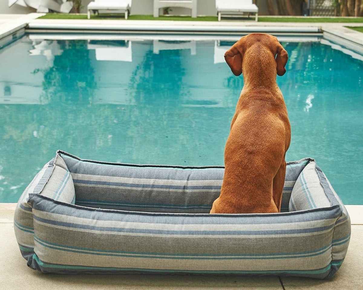 Bowsers Outdoor Urban Lounger Dog Bed - Durable Patio and Outdoor Comfort