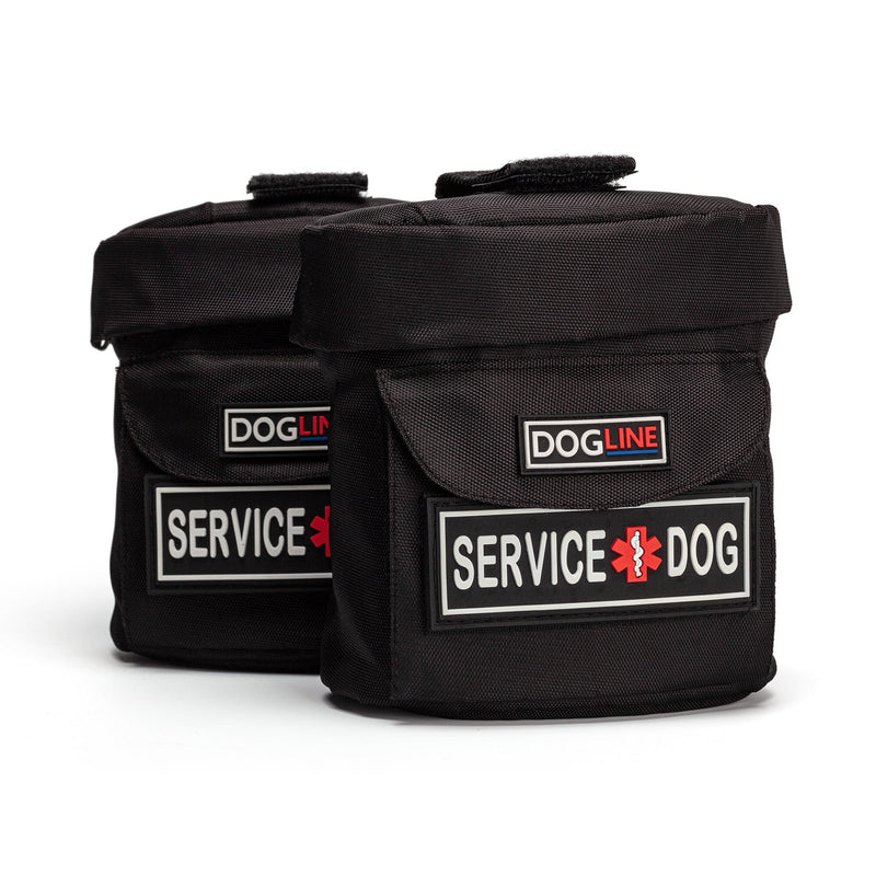 Dogline Removable Utility Side Bags for Dog Harness