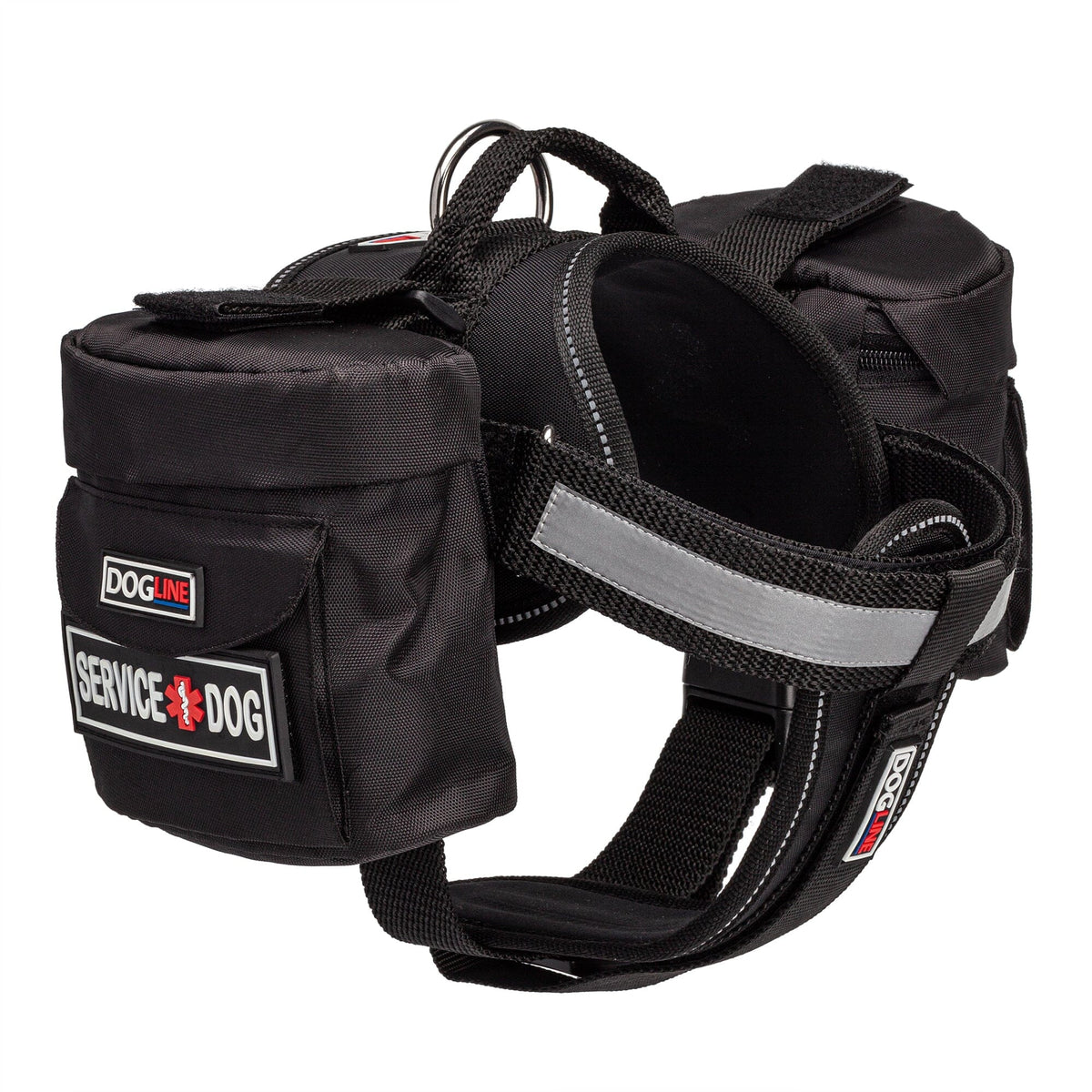 Dogline Removable Utility Side Bags for Dog Harness