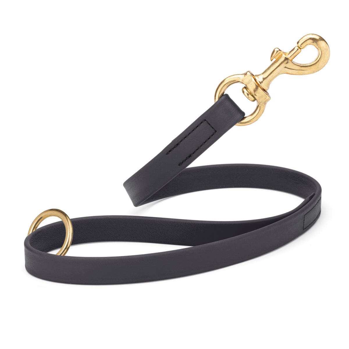Viper BioThane Traffic Dog Lead - Brass Hardware