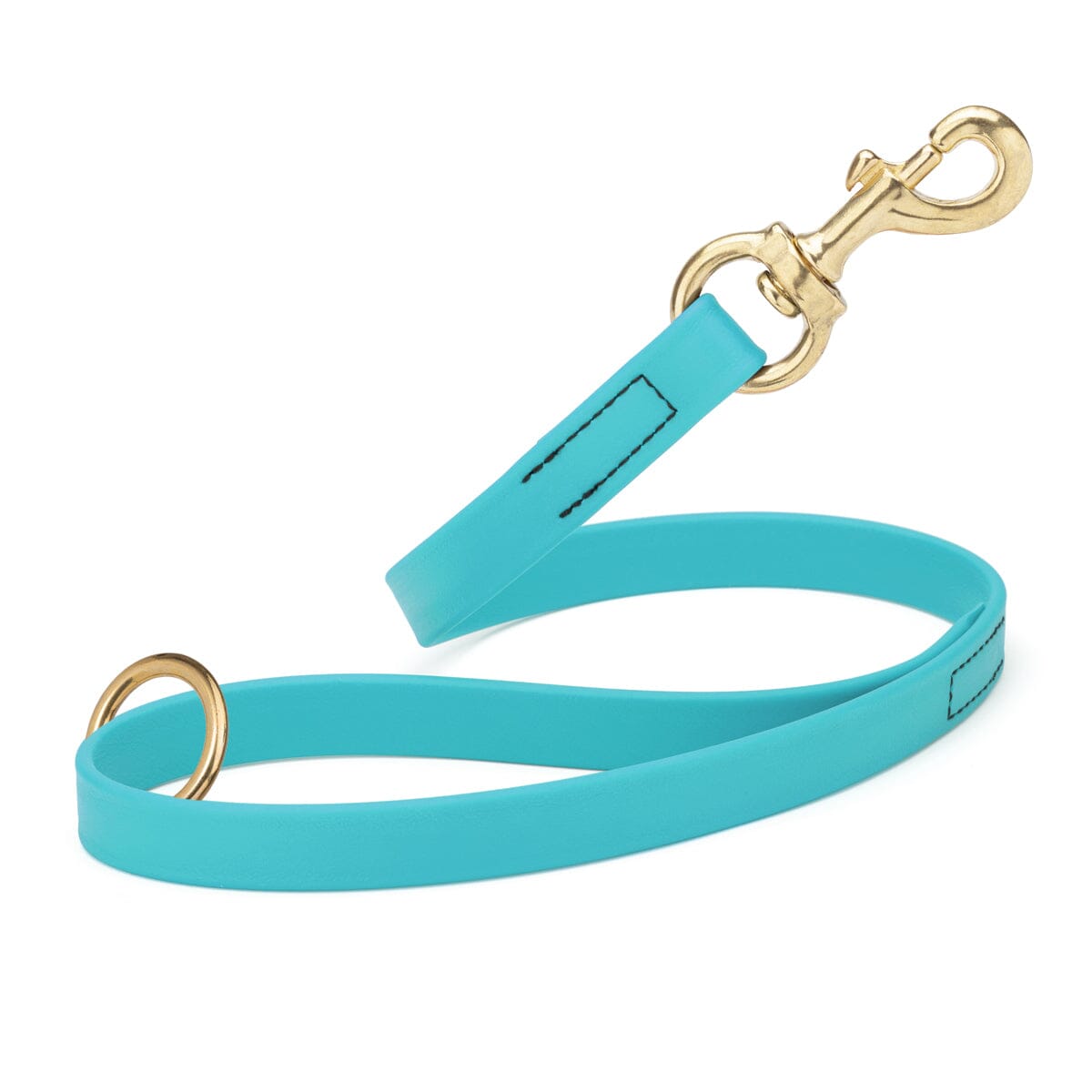 Viper BioThane Traffic Dog Lead - Brass Hardware
