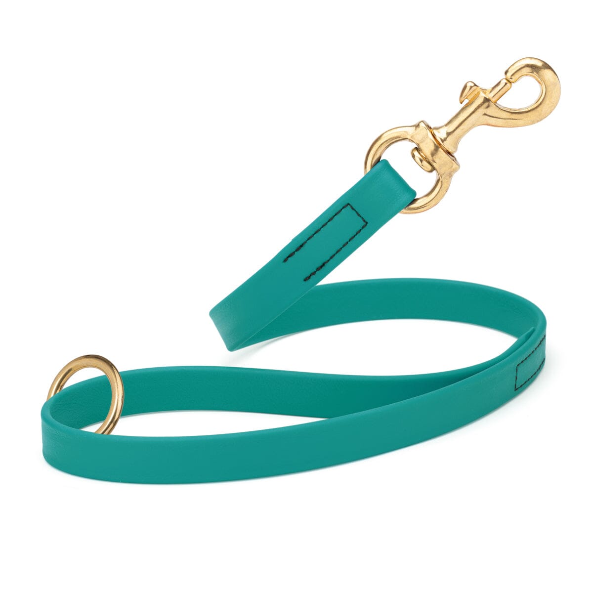 Viper BioThane Traffic Dog Lead - Brass Hardware