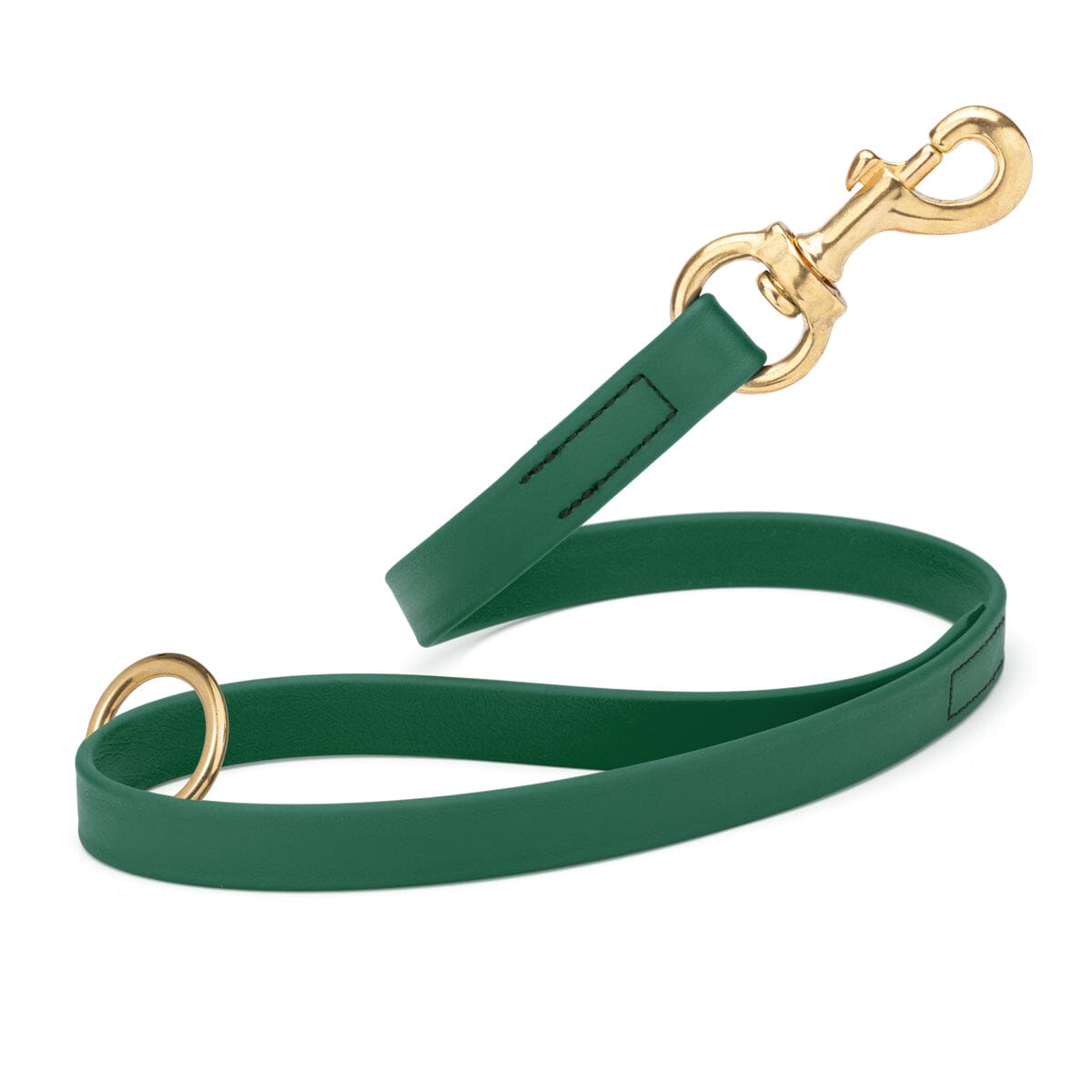 Viper BioThane Traffic Dog Lead - Brass Hardware
