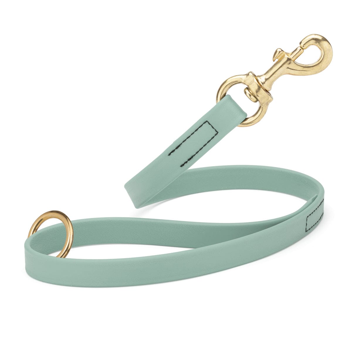 Viper BioThane Traffic Dog Lead - Brass Hardware