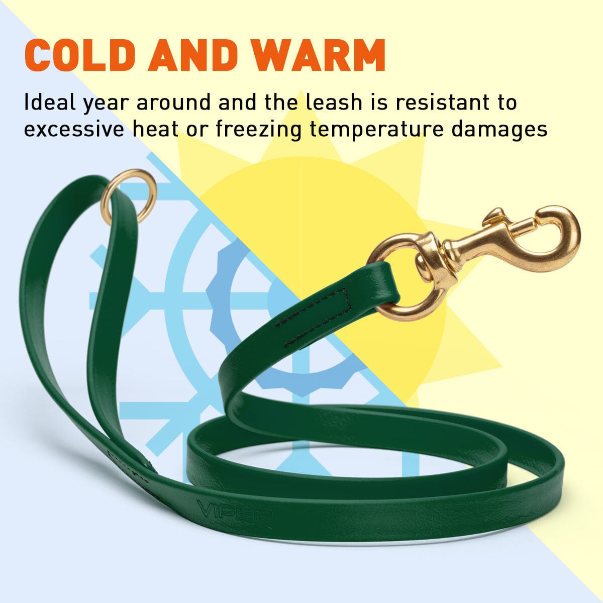 Dogline BioThane Working Dog Lead 6 ft