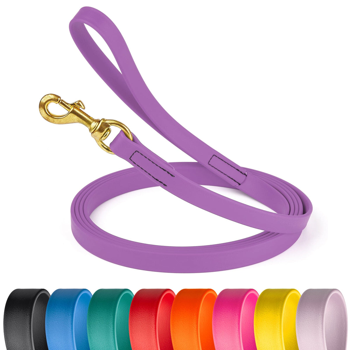 Viper BioThane Long Line 33 ft Dog Lead with Brass Hardware